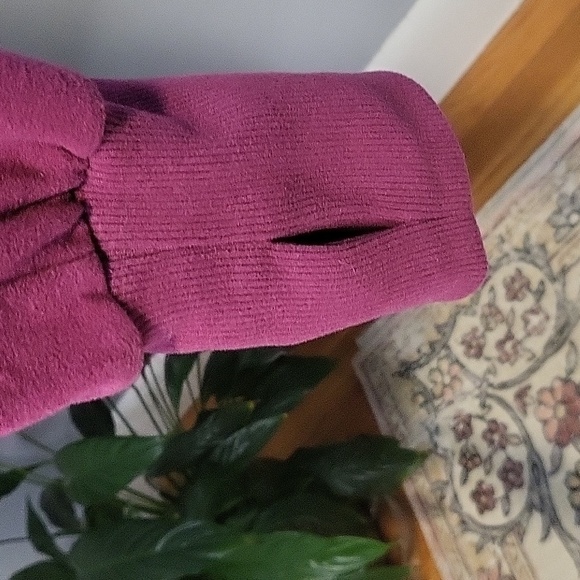 Sweaty Betty Melody Luxe Fleece Amaranth Pink Turtleneck Pullover - Size S - Picture 6 of 11